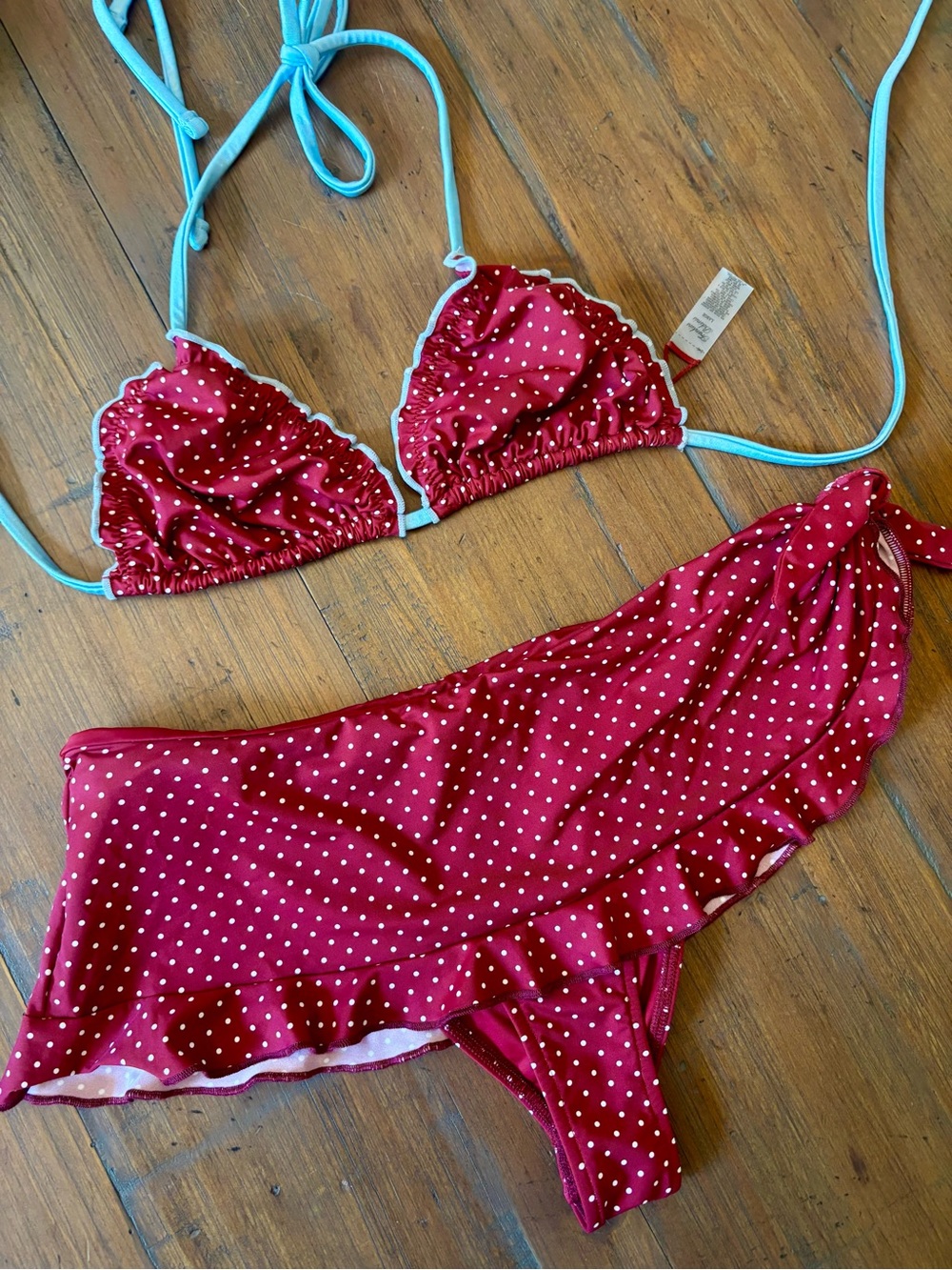 NWOT Frankie’s bikinis Tuscany bikini set